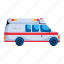 ambulance, emergency vehicle, hospital van, medical transport, medical van 