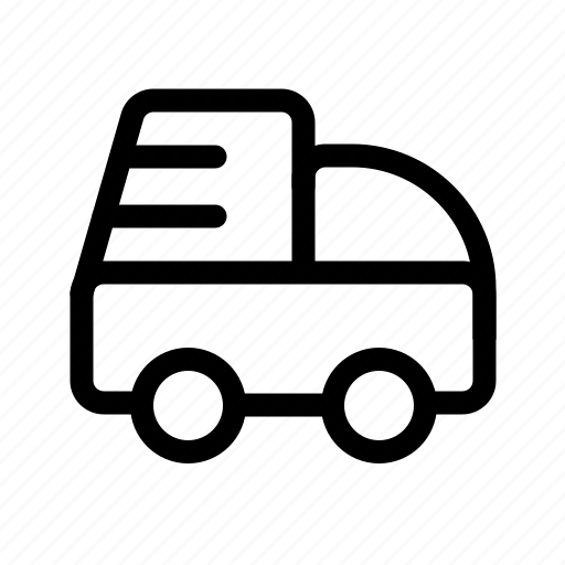 Cargo, truck, mini truck, delivery, vehicle, transport icon - Download on Iconfinder