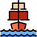 sailing, ship