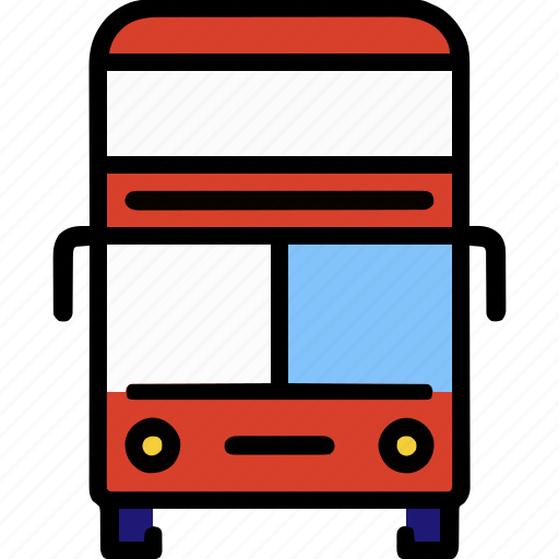 Double, decker, bus icon - Download on Iconfinder