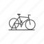 bike, line, transport 