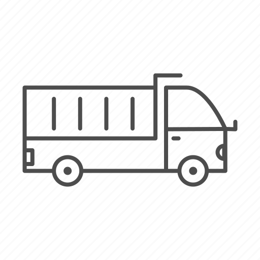 Car, line, transport, truck icon - Download on Iconfinder