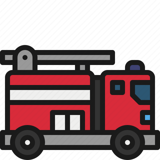 Transportation, vehicle, rescue, emergency, fire engine icon - Download on Iconfinder