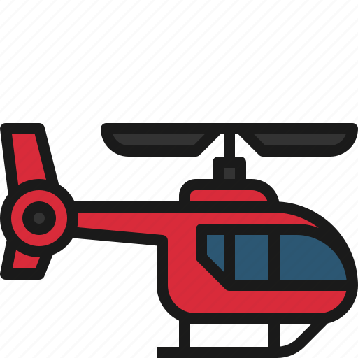 Transportation, helicopter, vehicle, aircraft icon - Download on Iconfinder