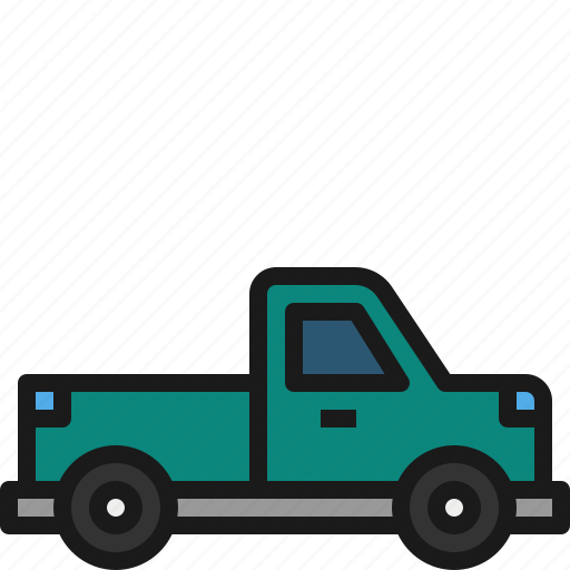 Transportation, vehicle, car, pik up icon - Download on Iconfinder