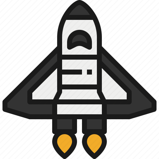 Transportation, spaceship, vehicle, spacecraft, rocket icon - Download on Iconfinder