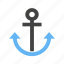 anchor, cruise, dock, port, sailing, ship, travel 