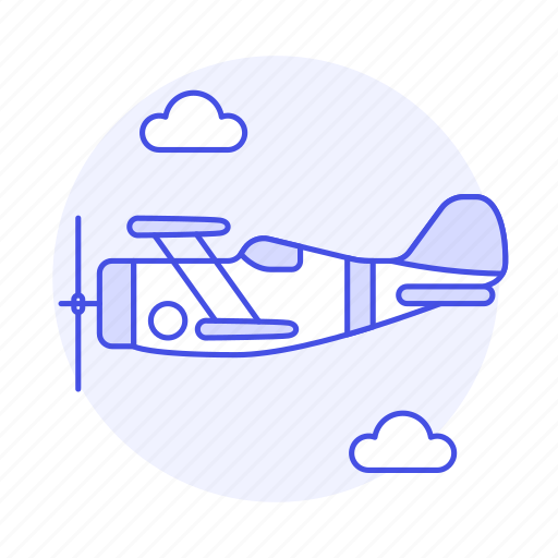 Aircrafts, transportation, sky, airscrew, propeller, plane, air icon - Download on Iconfinder
