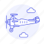 air, aircrafts, airscrew, aviation, front, plane, propeller, sky, transportation 