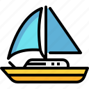 sailboat, sailing, summer, transportation, travel, vacation, yacht