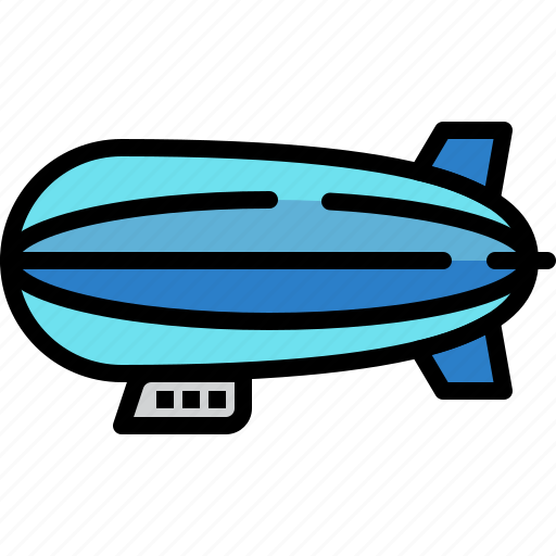 Airship, transportation, travel, vehicle icon - Download on Iconfinder