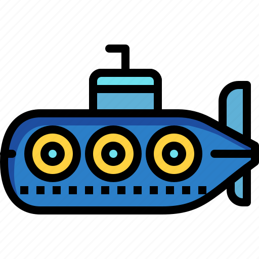 Diving, submarine, transportation, underwater icon - Download on Iconfinder
