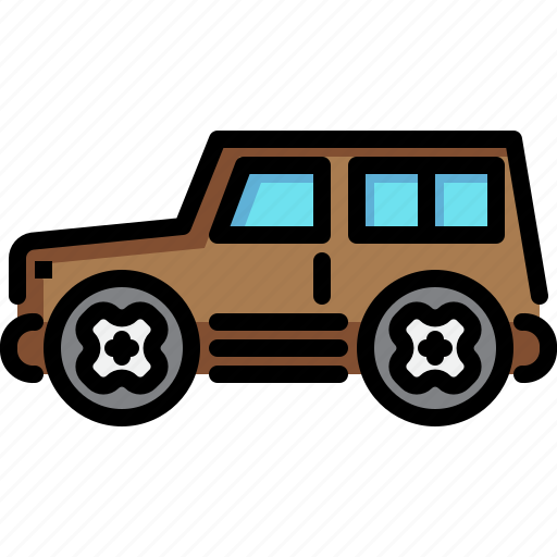 Automobile, car, off, road, transportation, vehicle icon - Download on Iconfinder
