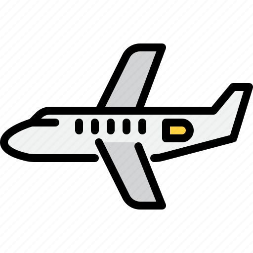 Airplane, flight, plane, private, transportation, travel, vehicle icon - Download on Iconfinder