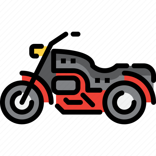 Motorbike, motorcycle, transport, transportation, travel, vehicle icon - Download on Iconfinder