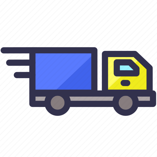 Delivery, logistic, truck, truck box icon - Download on Iconfinder