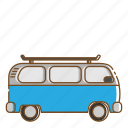 combi, transportation, van, vehicle