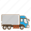 box, transportation, truck, vehicle 