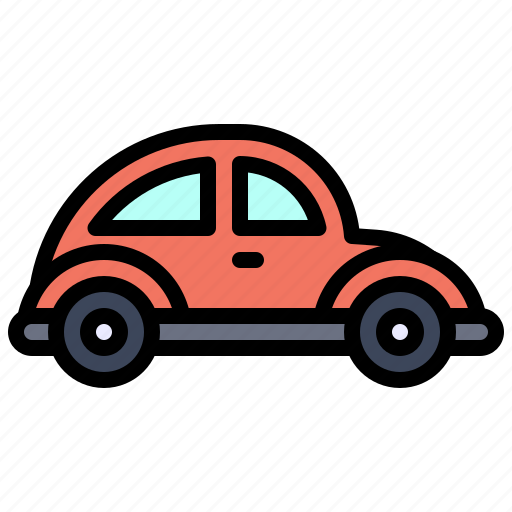 Transport, vehicle, beetle, car, minicar icon - Download on Iconfinder