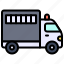 transport, vehicle, prisoner transport truck, police, prison 
