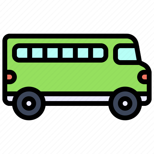 Transport, vehicle, bus, travel, public transportation icon - Download on Iconfinder