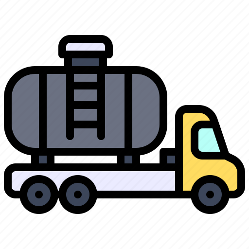 Transport, vehicle, water tank icon - Download on Iconfinder