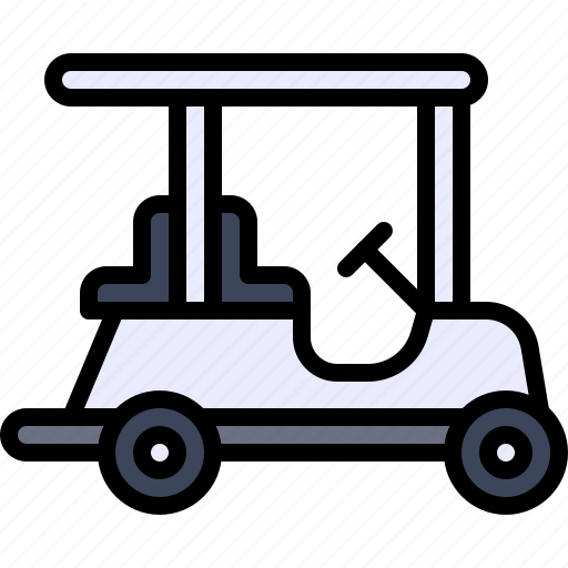Transport, vehicle, golf car, electric car icon - Download on Iconfinder