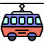 transport, vehicle, tram, cable car, public, transportation 