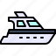 transport, vehicle, yacht, speed boat, luxury 