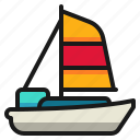 boat, sailboat, sailing, ship, transportation, yacht