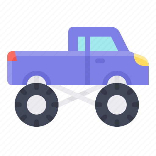 Transport, vehicle, bigfoot, car icon - Download on Iconfinder