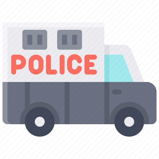 Transport, vehicle, police, prison, prisoner, truck, car icon - Download on Iconfinder