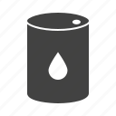 barrel, can, drop, fuel, gasoline, oil, tank
