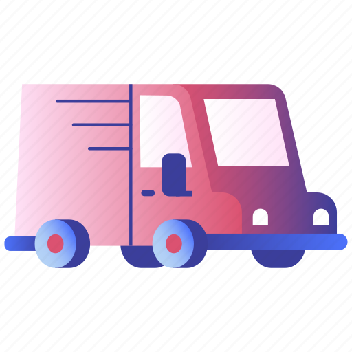 Car, delivery, transportation, truck, van, vehicle, minitruck icon - Download on Iconfinder