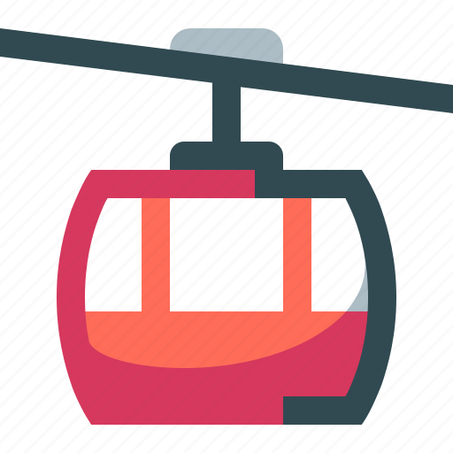 Cable car, gondola, tourism, lift icon - Download on Iconfinder