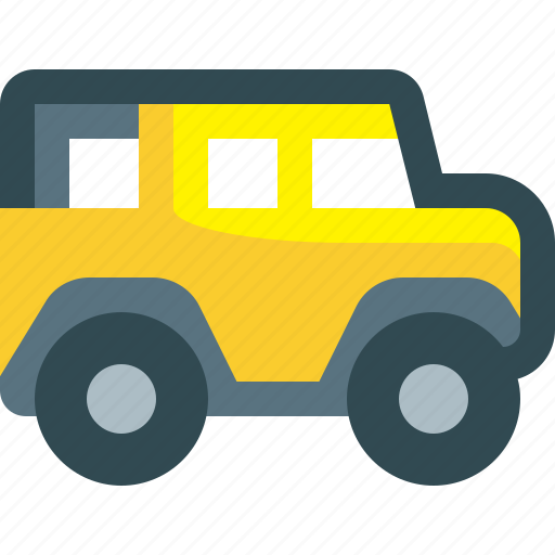 Jeep, 4x4, 4wd, off road, car icon - Download on Iconfinder