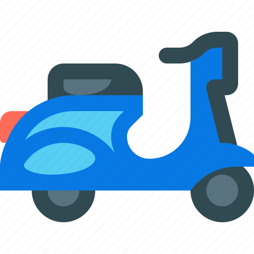 Moped, motorcycle, vespa, scooter icon - Download on Iconfinder