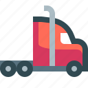 semi, truck, delivery, transportation