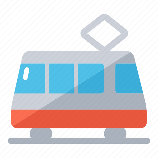 City transport, public transport, tram, tramway, transportation icon - Download on Iconfinder