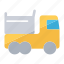 construction, lorry, transportation, vehicle 
