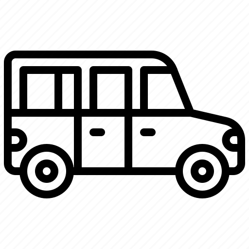 Transport, vehicle, jeep, minivan, car icon - Download on Iconfinder