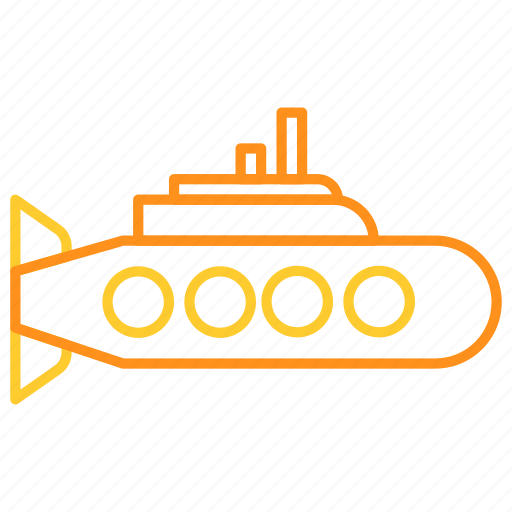 Submarine, transport, transportation, travel, underwater icon - Download on Iconfinder