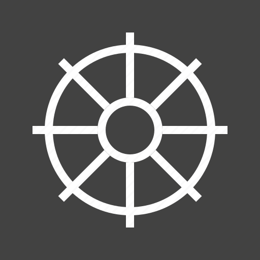 Helm, rudder, ship wheel, steering, transport, travel, wheel icon - Download on Iconfinder