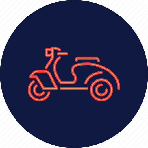 Scooter, transportation, vehicle, travel, transport, trip, delivery icon - Download on Iconfinder