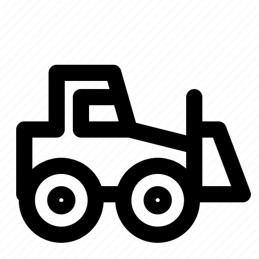 Car, construction, dozer, road, traffic, transportation, vehicle icon - Download on Iconfinder