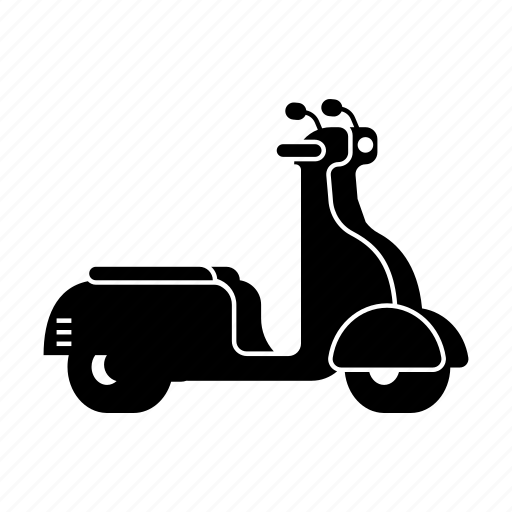 Delivery, motorbike, motorcycle, scooter, transportation, vehicle icon - Download on Iconfinder