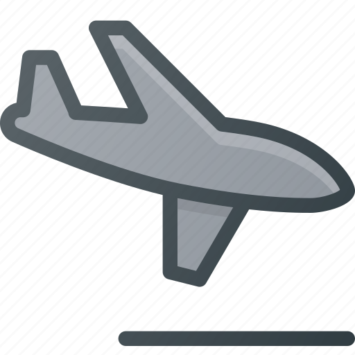 Flight, fly, landing, plane, transport, transportation, vehicles icon - Download on Iconfinder