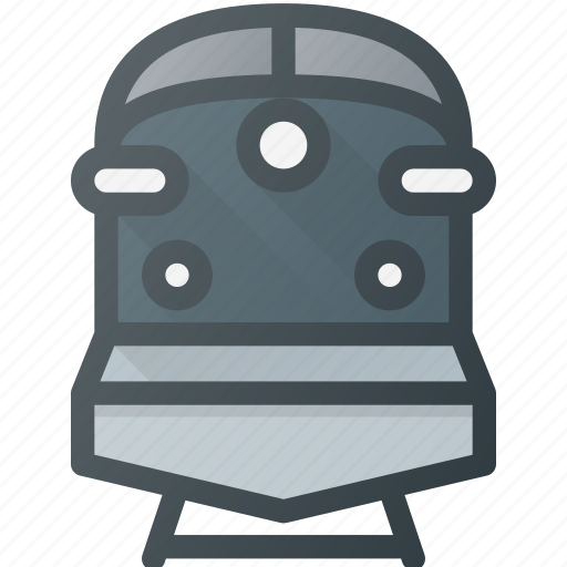 Railroad, railway, train, transport, transportation, vehicles icon - Download on Iconfinder