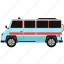bus, car, transportation, van, vehicle 