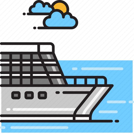 Boat, cruise, sail, ship icon - Download on Iconfinder
